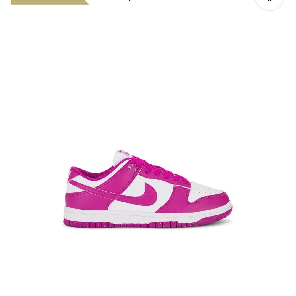 Gently used hot pink Nike dunks